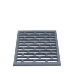 Griglia in ghisa 24x24 cm cod. M - immagine 2