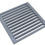 Griglia in ghisa 23,5x23,5 cm cod. L