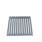 Griglia in ghisa 23,5x23,5 cm cod. L - immagine 3