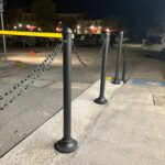 Dissuasore in acciaio Saturno