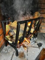 Braciere in ferro cod. 40x20x28 h cm - immagine 3