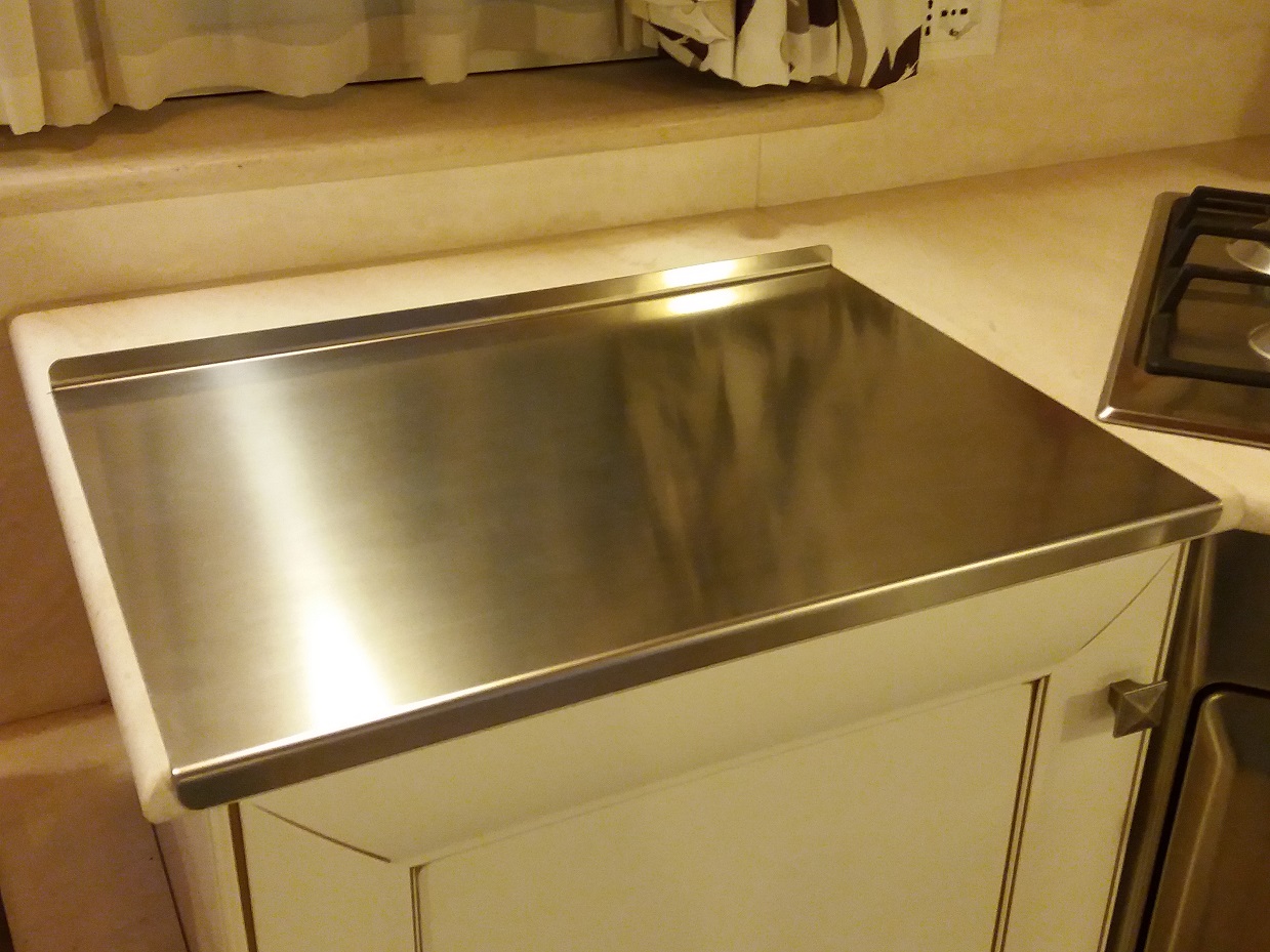 Spianatoia acciaio inox 100x43,5 cm - Fonderia Bongiovanni Abruzzo