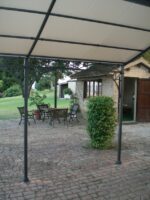 Pergola Smeraldo addossata