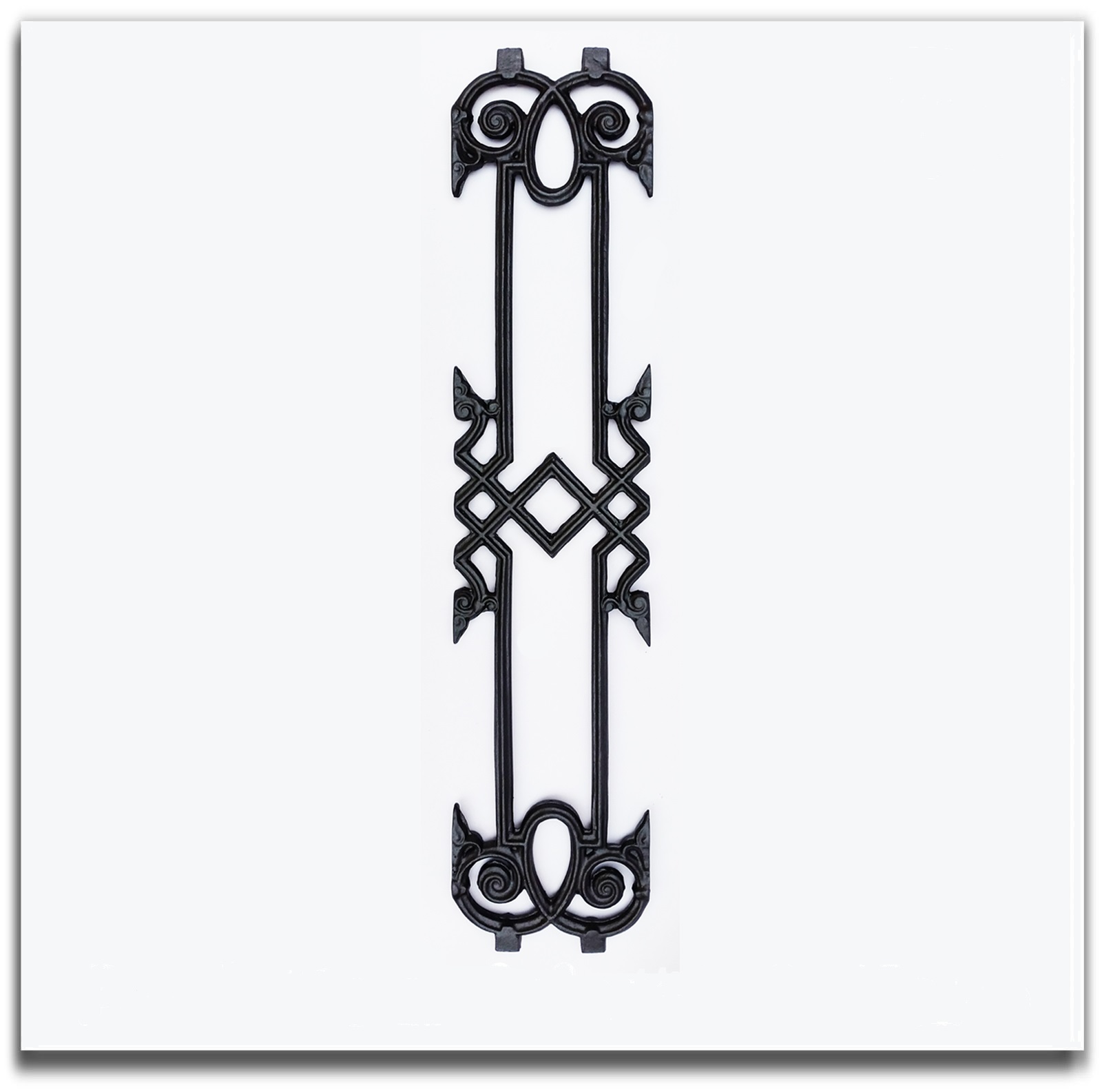 Elemento in ghisa per ringhiera