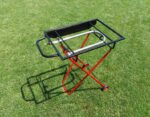 Barbecue a gas pieghevole con piastra in ghisa