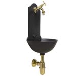 Fontana a muro Malaga con rubinetto 303/L e sifone