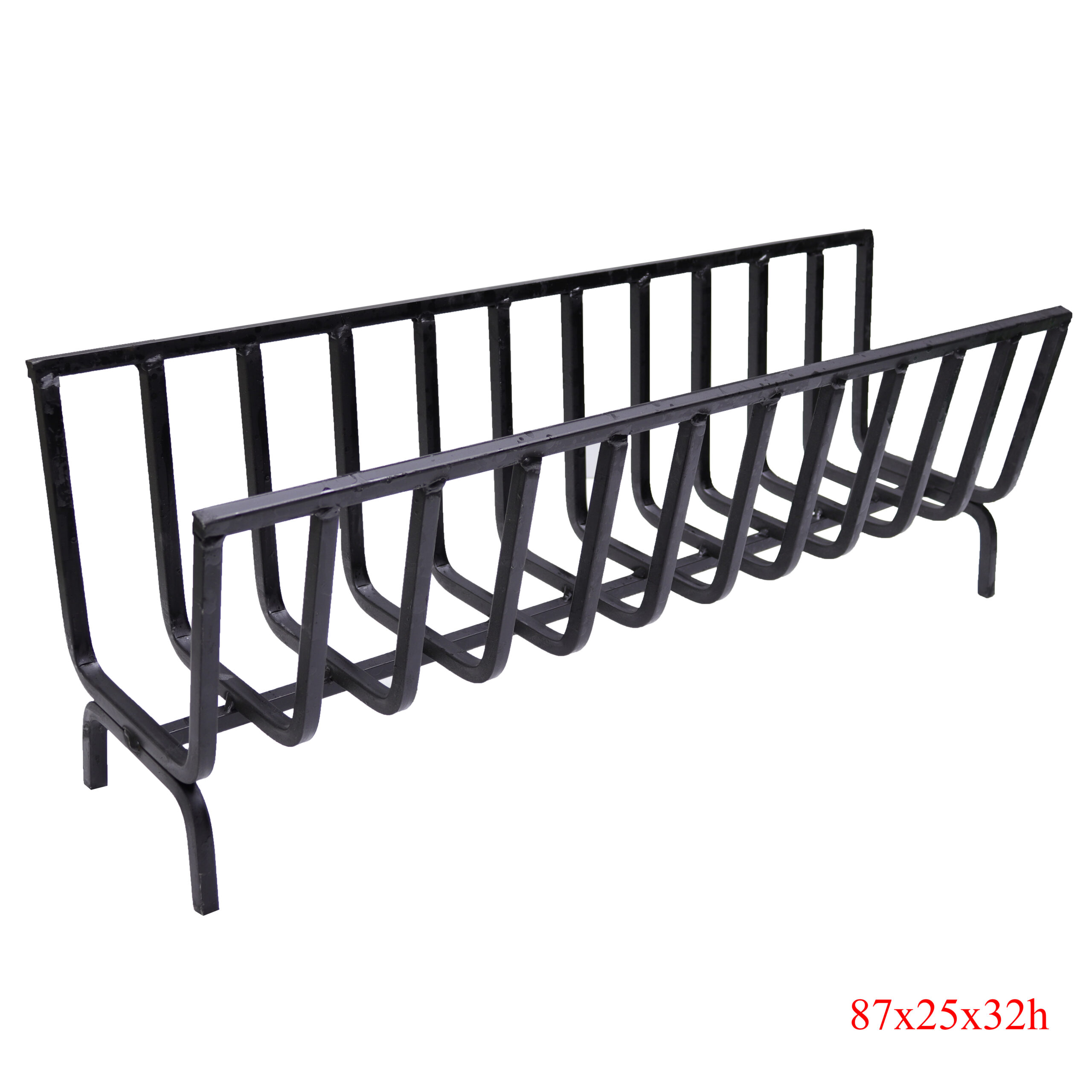 Braciere in ferro cod. 87x25x32 h cm