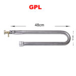 Bruciatore a "U" mod. GPL 48x12 cm - immagine 3