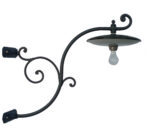 Braccio a muro Maiori con piatto smaltato