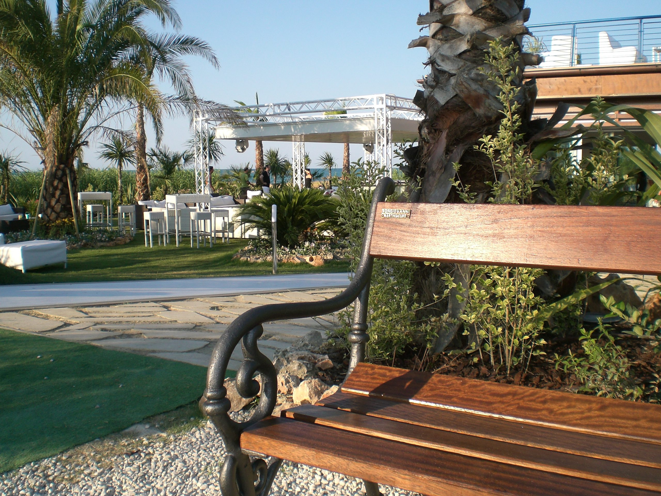 Panchina modello Vienna