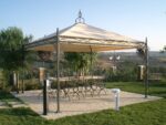 Gazebo in ferro battuto modello Smeraldo