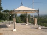 Gazebo in ferro battuto modello Smeraldo