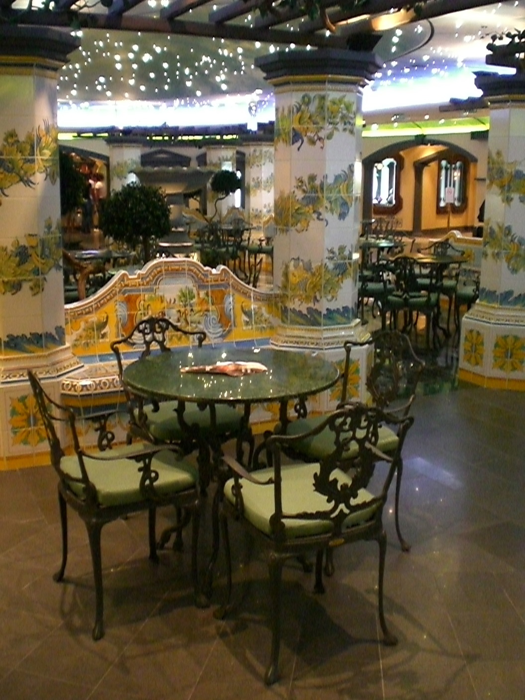 Poltrona in alluminio modello Laura