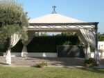 Gazebo in ferro battuto modello Topazio