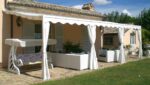Pergola Ottoemezzo addossata