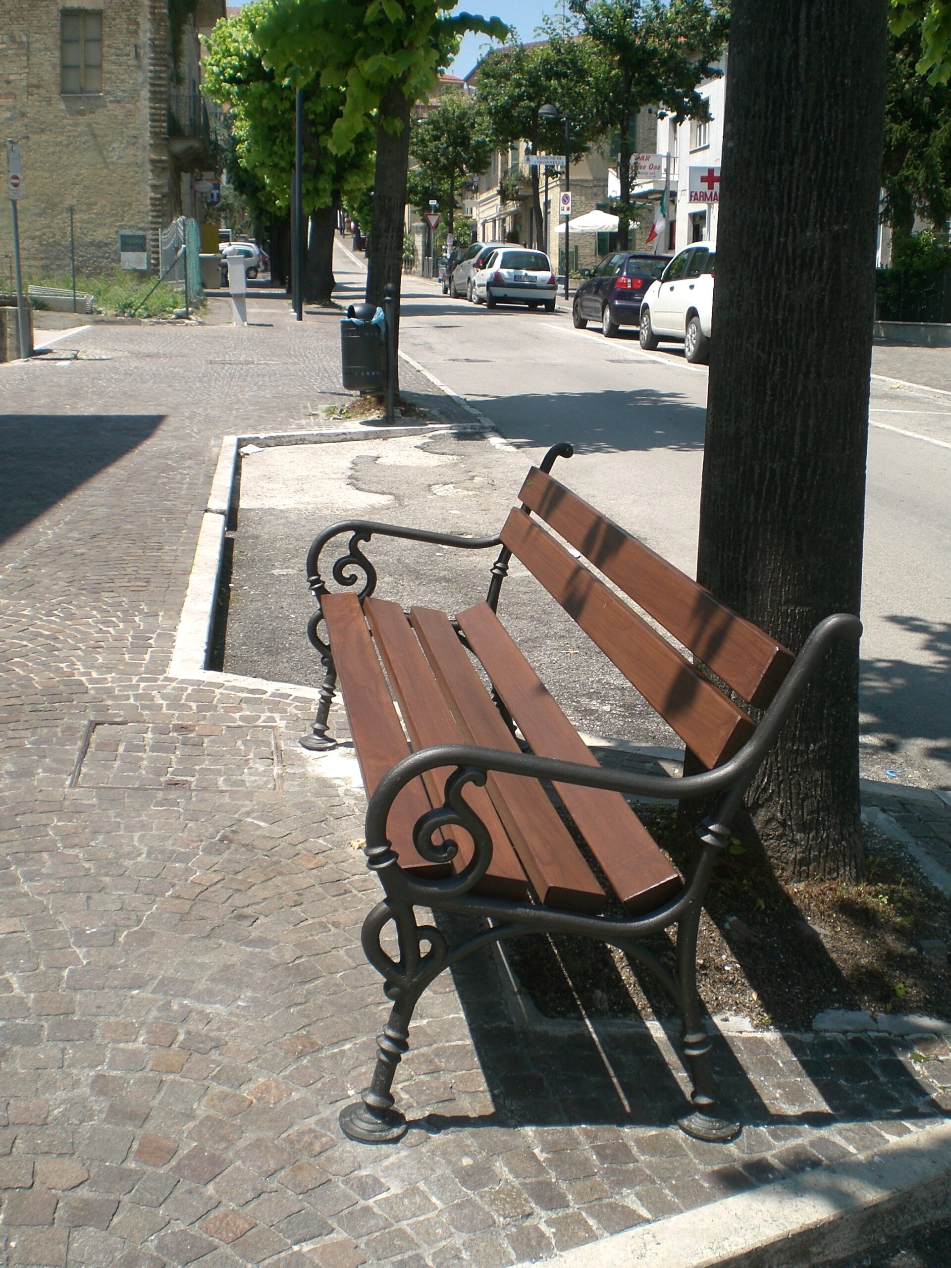 Panchina modello Vienna