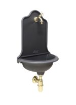 Fontana a muro Cordova con rubinetto 303/L e sifone