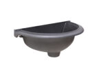 Vasca Taormina + piletta in ottone brunito - immagine 2