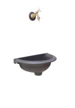 Fontana a muro Taormina con rubinetto 303/B