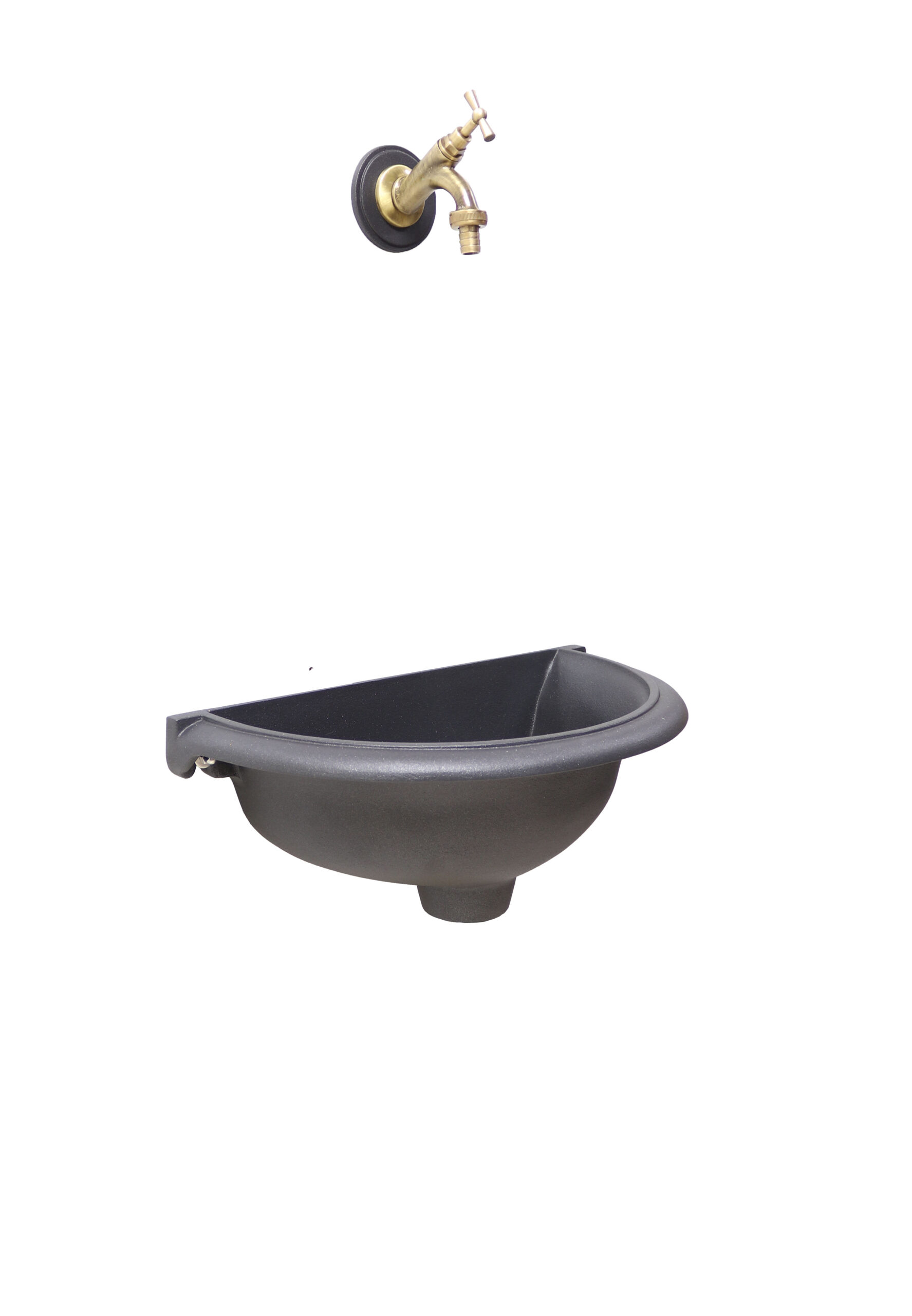 Fontana a muro Taormina con rubinetto 303/B