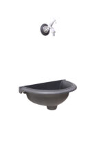 Fontana a muro Taormina con rubinetto 303/C