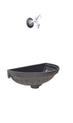 Fontana a muro Versilia con rubinetto 303/C