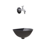 Fontana a muro mod. 600 con rubinetto cod. 195/C + RF