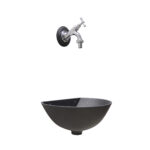 Fontana a muro mod. 600 con rubinetto cod. 303/C