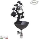 Fontana a muro Azalea con rubinetto 303/C e sifone - immagine 2