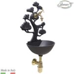 Fontana a muro Azalea con rubinetto 303/L e sifone - immagine 2