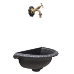 Fontana a muro mod. Liberty con rubinetto cod. 303/B