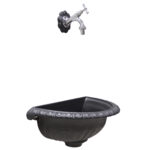 Fontana a muro mod. Liberty con rubinetto cod. 303/C