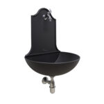 Fontana a muro Marbella con rubinetto 303/C e sifone