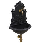 Fontana a muro Girona con rubinetto 303/B e sifone