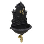 Fontana a muro Girona con rubinetto 303/L e sifone