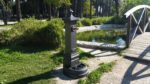 Fontana a colonna in ghisa modello Milano h125