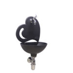 Fontana a muro Afrodite con rubinetto 303/C e sifone