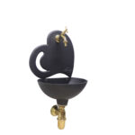 Fontana a muro Afrodite con rubinetto 303/L e sifone