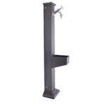 Fontana a colonna mod. Sparta con rubinetto cod. 303/C + base + vasca