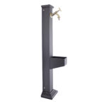 Fontana a colonna mod. Sparta con rubinetto cod. 303/L + base + vasca