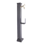 Fontana a colonna mod. Sparta con rubinetto cod. 303/L + base + portatubo