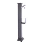 Fontana a colonna mod. Sparta con rubinetto cod. 303/C + base + portatubo