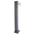 Fontana a colonna mod. Sparta con rubinetto cod. 303/L + base