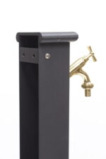 Fontana a colonna Sparta con rubinetto 303/L e vasca - immagine 2