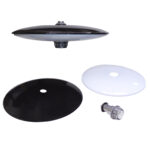 Piatto doppio smaltato 40 cm diametro - immagine 2