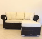 Salotto serie Tang in fibra sintetica