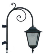 Braccio a muro Ischia40 con lanterna