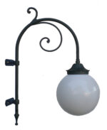 Braccio a muro Ischia40 con globo