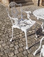 Poltrona in alluminio modello Laura