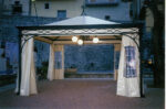 Gazebo in ferro battuto modello Topazio